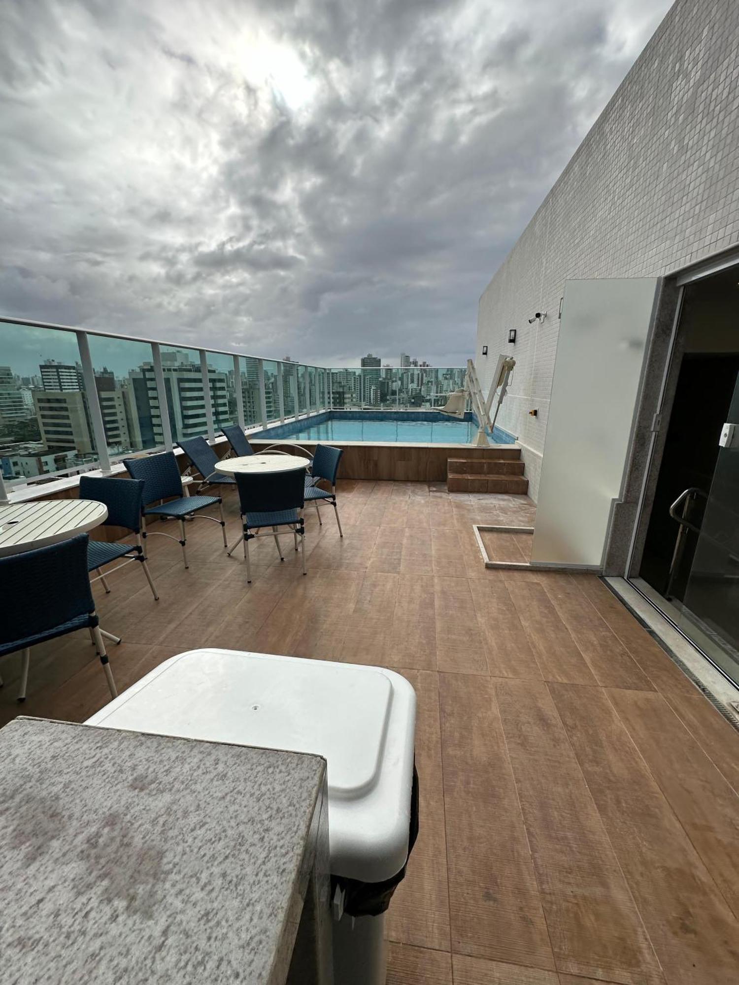 Apartamento Smart Sol Costa Azul 萨尔瓦多 外观 照片